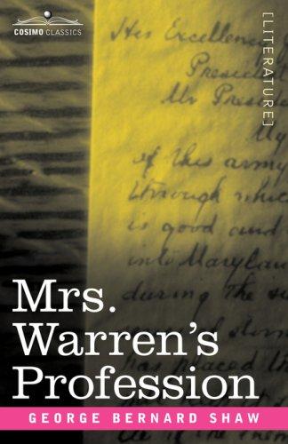 Bernard Shaw: Mrs. Warren's Profession (Paperback, 2006, Cosimo Classics)