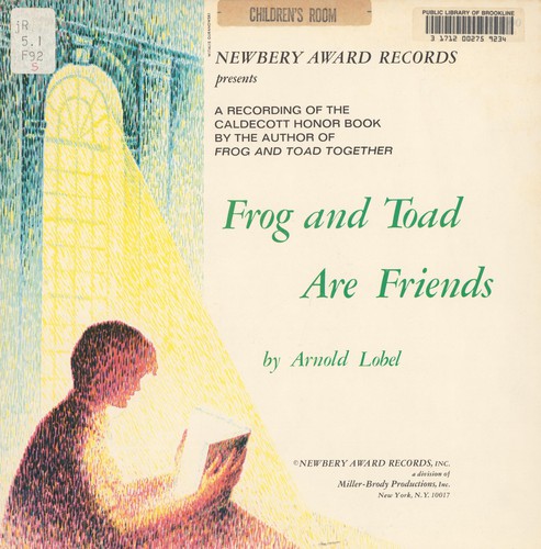 Arnold Lobel: Frog and Toad Are Friends (1976, Newbery Award Records)