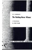 D. H. Lawrence: The Rocking-Horse Winner (Paperback, 1966, Dramatic Pub.)