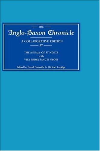 Simon Taylor: Anglo-Saxon Chronicle 17 (Hardcover, 1996, D.S.Brewer)