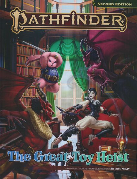 Jason Keeley: The Great Toy Heist (Paperback, 2024, Paizo)