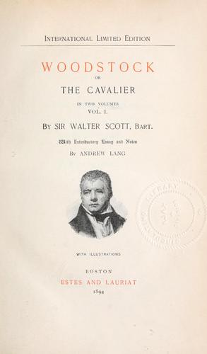 Sir Walter Scott: Waverley novels (1893, Estes and Lauriat)