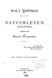 Walt Whitman: Natuurleven (Dutch language, 1898, De erven F. Bohn)