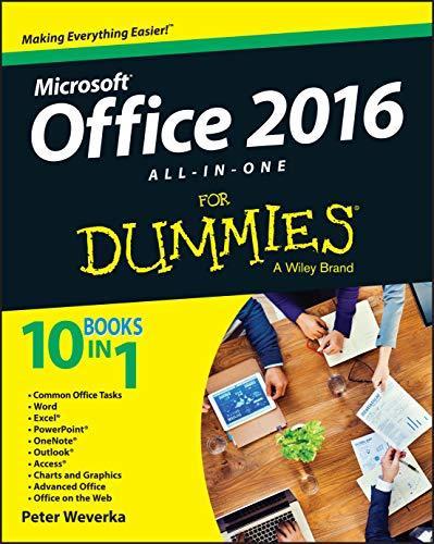 Peter Weverka: Office 2016 All-In-One For Dummies (2015)