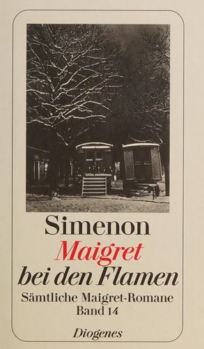 Georges Simenon: Maigret bei den Flamen (German language, 2008, Diogenes)