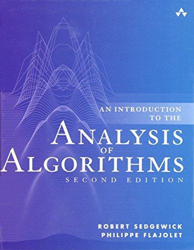 Robert Sedgewick, Philippe Flajolet: An Introduction to the Analysis of Algorithms (2013)