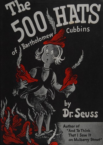 Dr. Seuss: 500 Hats of Bartholomew Cubbins (Hardcover, 1986, Vanguard Press)