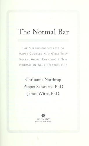 Chrisanna Northrup: The normal bar (2012)