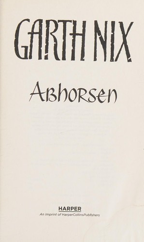 Abhorsen (Paperback, 2008, Eos)