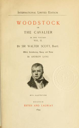 Sir Walter Scott: Waverley novels (1893, Estes and Lauriat)