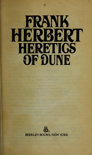 Frank Herbert: Heretics of Dune (1985, Berkley Books)