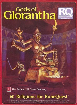 Sandy Petersen, Greg Stafford, Steve Perrin, Charlie Krank: Gods of Glorantha (1985, Avalon Hill)