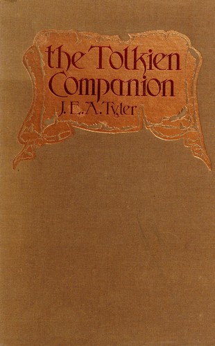 J. E. A. Tyler: The Tolkien companion (1976, St. Martin's Press)