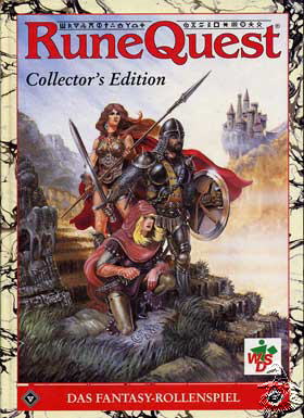 Greg Stafford, Steve Perrin: RuneQuest (Hardcover, deutsch language, Welt der Spiele)