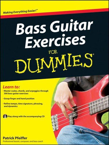 Patrick Pfeiffer: Bass guitar exercises for dummies (2011, Wiley)