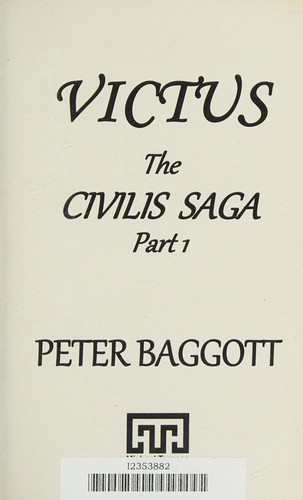 Peter Baggott: Victus (2017, Independently Published, Michael Terence Publishing)