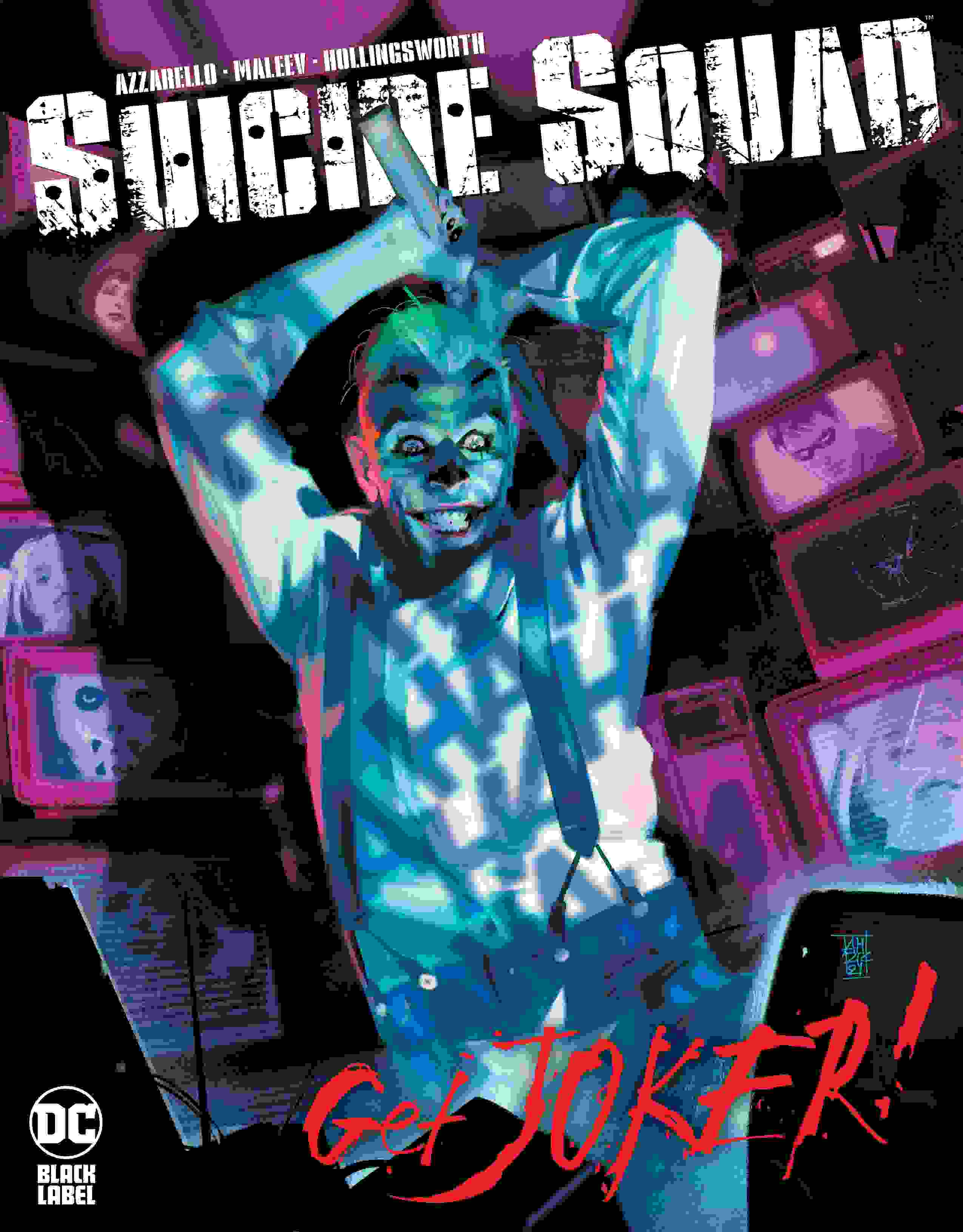 Brian Azzarello: Suicide Squad: Get Joker! (Hardcover, 2022, DC Comics, Black Label)