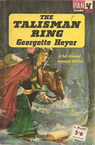 Georgette Heyer: The Talisman Ring (1961, Pan Books)