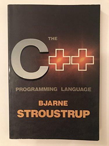 Bjarne Stroustrup: The C++ Programming Language (1986)