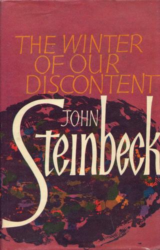 John Steinbeck: The winter of our discontent. (1961, Heinemann)