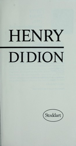 Joan Didion: After Henry (1992, Stoddart)