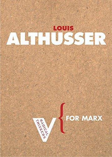 Louis Althusser: For Marx (1990, Verso Books)