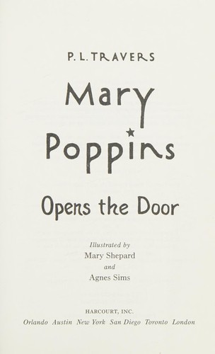 P. L. Travers: Mary Poppins opens the door (1997, Harcourt)