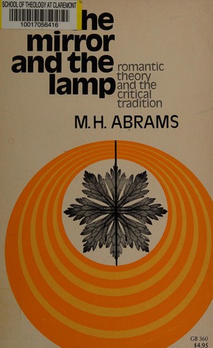 M. H. Abrams: The mirror and the lamp (1971, Oxford University Press)