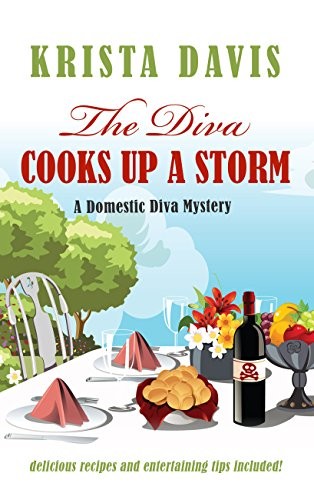 Krista Davis: The Diva Cooks Up a Storm (Paperback, 2018, Wheeler Publishing Large Print)