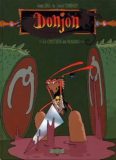 Lewis Trondheim, Joan Sfar: Donjon Crépuscule, tome 1  (French language, Delcourt)