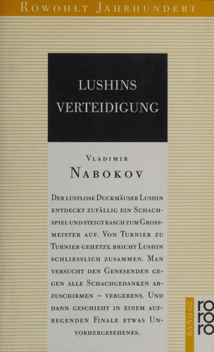 Vladimir Nabokov: Lushins Verteidigung. Roman (Paperback)
