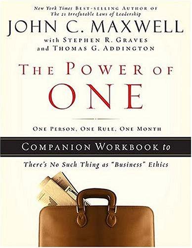 John C. Maxwell: The Power of One (Paperback, 2004, Thomas Nelson)