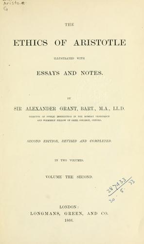 Aristotle, Terence Irwin, Aristotle;  And Critical Notes  Analysis  Translator  J.E.C. Welldon, C. D. C. Reeve: The ethics of Aristotle (1866, Longmans, Green)