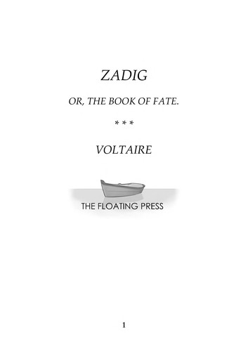 Voltaire: Zadig (EBook, 2009, The Floating Press)