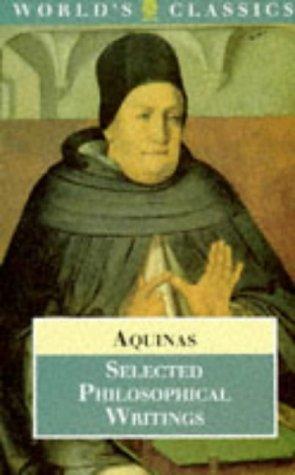 Thomas Aquinas: Selected philosophical writings (1993, Oxford University Press)