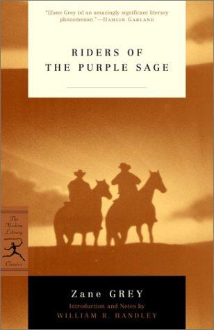 Zane Grey: Riders of the purple sage (2002, Modern Library)