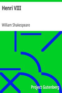 William Shakespeare: Henri VIII (French language, 2008, Project Gutenberg)