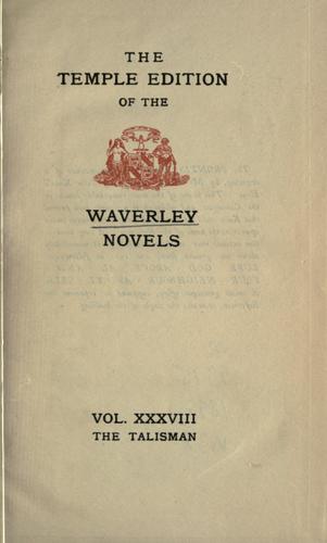 Sir Walter Scott: Waverley novels (1897, J.M. Dent)