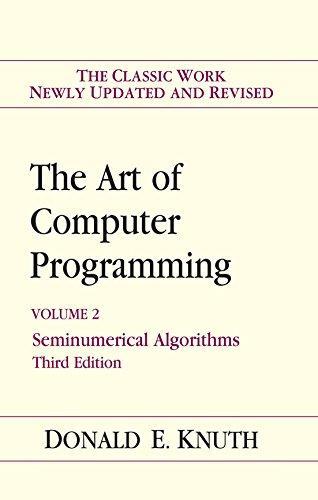 Donald Knuth: Art of Computer Programming, Volume 2 (2014)