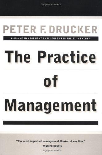 Peter F. Drucker: The Practice of Management (Paperback, 1993, Collins)