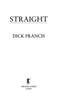 Dick Francis: Straight. (1989, Joseph)