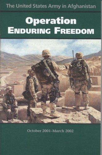 Center of Military History: Operation Enduring Freedom (2004, [U.S. Army Center of Military History], For sale by the Supt. of Docs., U.S. G.P.O.)