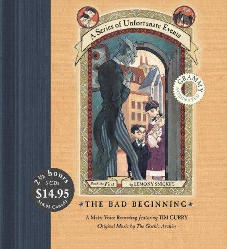 Lemony Snicket: Series of Unfortunate Events #1 Multi-Voice CD, A:The Bad Beginning CD Low Price (Series of Unfortunate Events) (2007, HarperChildrensAudio, Harpercollins, HarperCollins)