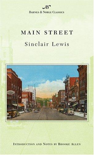 Sinclair Lewis: Main Street (2003, Barnes & Noble)