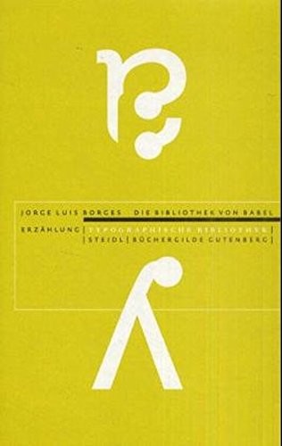 Jorge Luis Borges: Die Bibliothek Von Babel/the Library Of Babel (2001, Gerhard Steidl Druckerei Und Verlag, Gottingen, Germany)