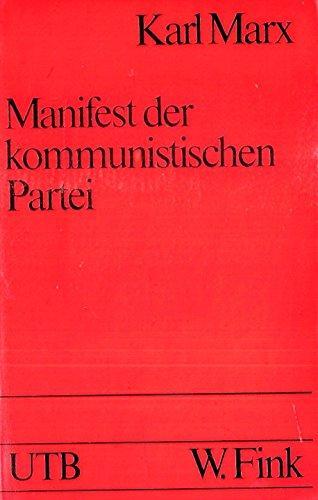 Manifest der kommunistischen Partei (German language, 1978)