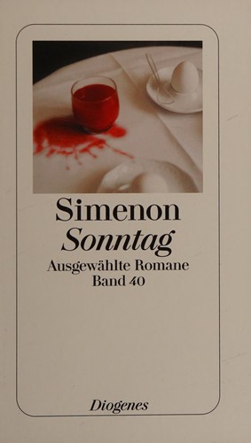 Georges Simenon: Sonntag (German language, 2013, Diogenes)