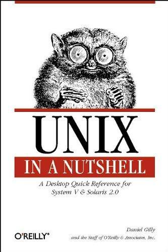 Daniel Gilly: Unix in a Nutshell : System V, Release 4 (1998)