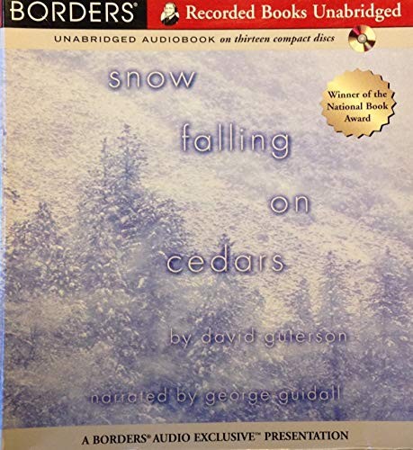 David Guterson: Snow Falling on Cedars (AudiobookFormat, 1996, Borders and Recorded Books Unabridged)