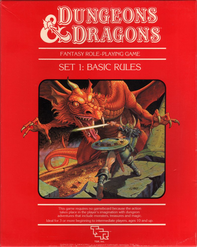 Gary Gygax, Dave Arneson: Dungeons & Dragons Fantasy Role-Playing Game (1983, TSR, Inc.)